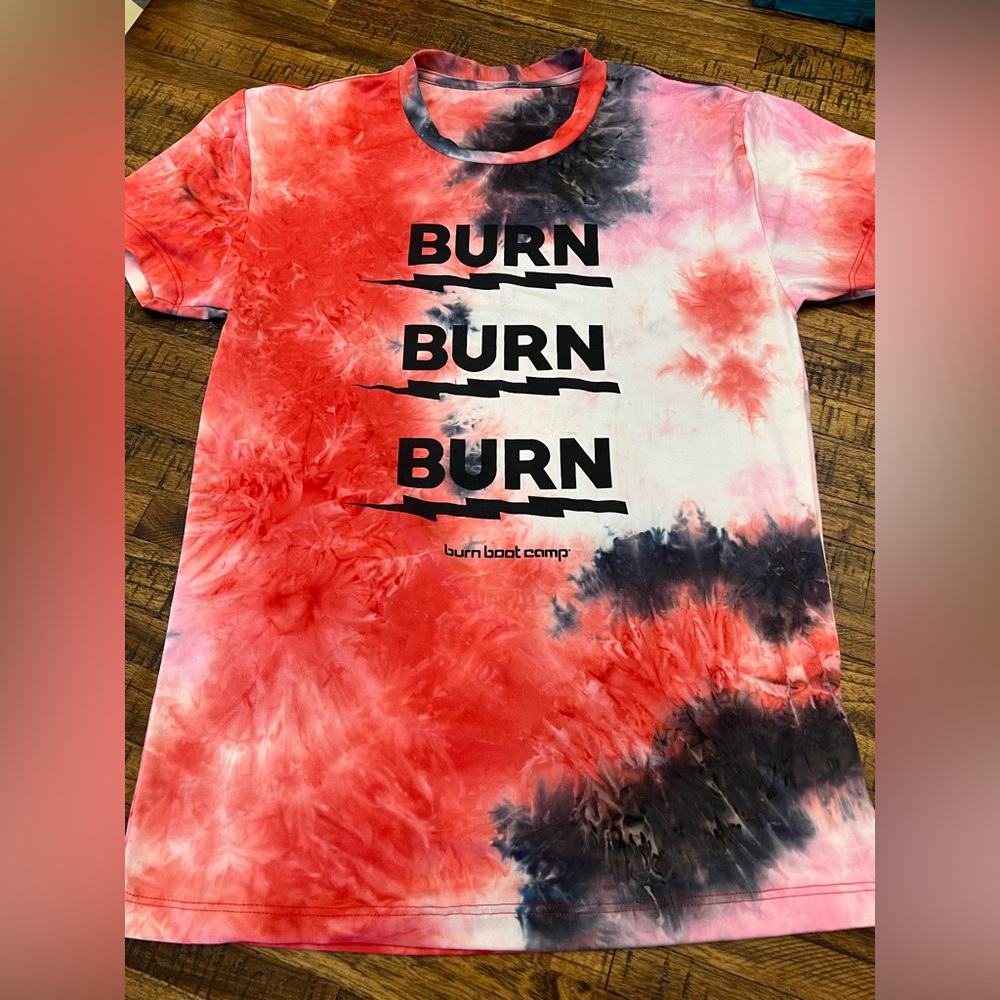 Women’s Burn Boot Camp Tie-Dye shirt